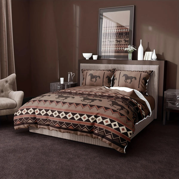 3pcs Western Style Duvet Cover Set