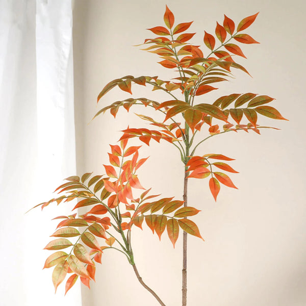 Artificial  Sumac Autumn Leaves Ficus 120cm (47.2 in)