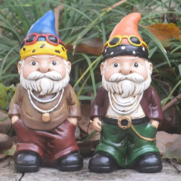 Creative Gnome Garden Statues - jenshomeandgardendecor