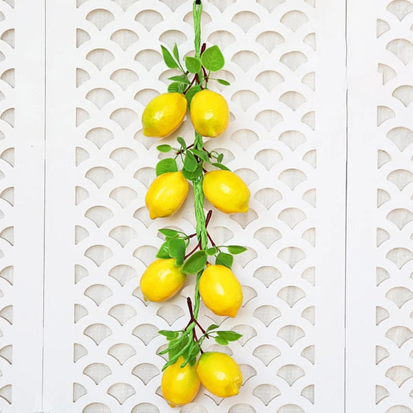 Simulation Artificial Fruit Lemon String