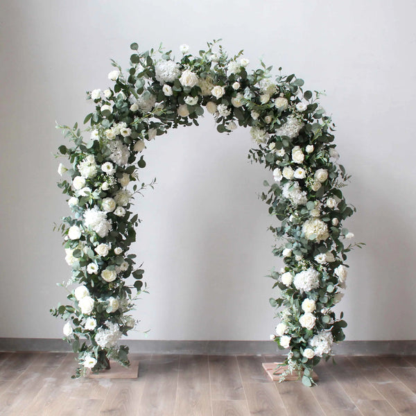 Artificial Rose Wedding Backdrop Floral  Arrangements