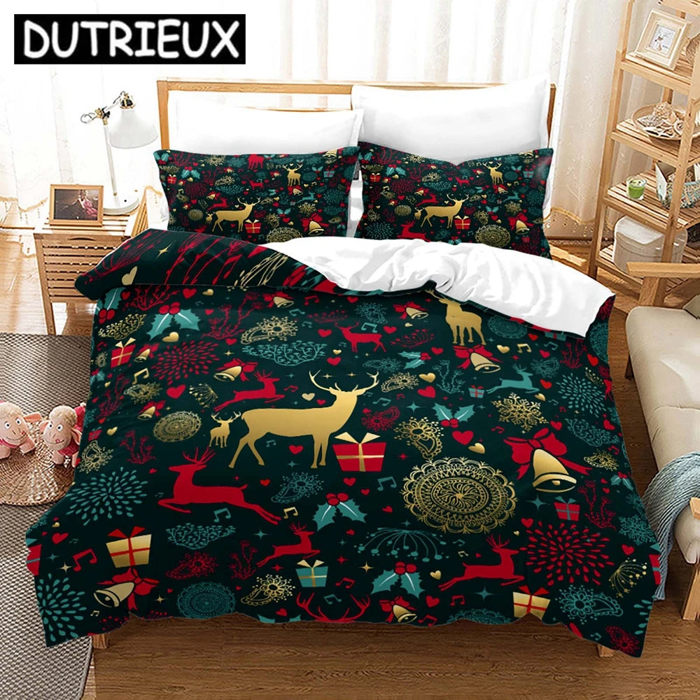 New Merry Christmas 3D Printed Bedding Sets