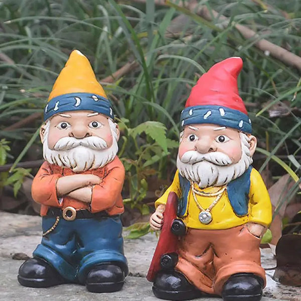 Creative Gnome Garden Statues - jenshomeandgardendecor