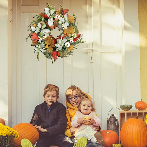 15.75 in Fall Wreaths for Front - jenshomeandgardendecor