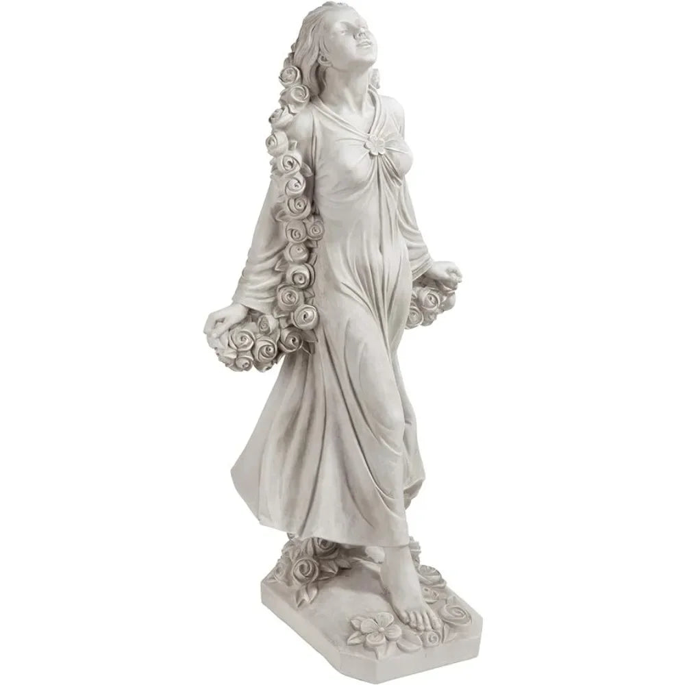 Flora Divine Patroness of Gardens Roman Statue - jenshomeandgardendecor