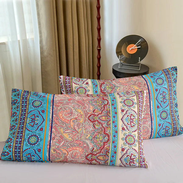 3pcs Boho Bedding Set with Pillowcases