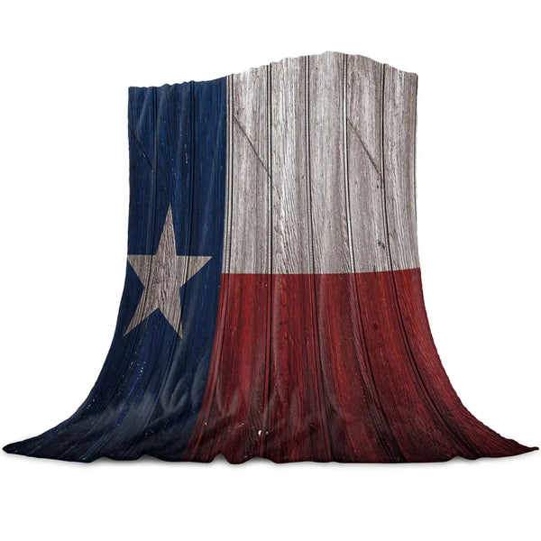 Western Texas Star Throw Blanket