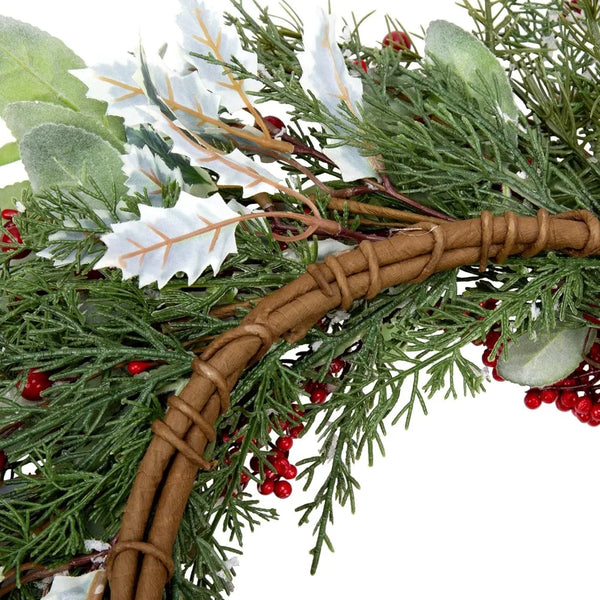 20 Inch Artificial Christmas Wreaths