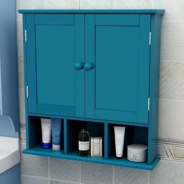 Turquoise Bathroom Cabinet - jenshomeandgardendecor