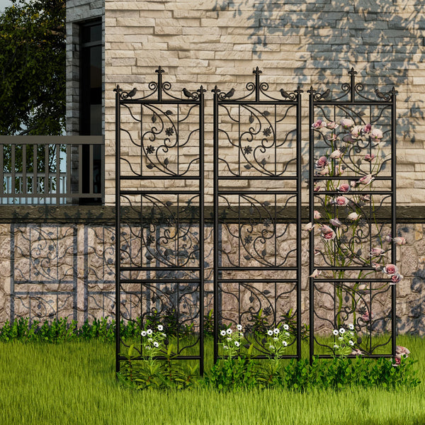 71 inch Garden Trellis - jenshomeandgardendecor