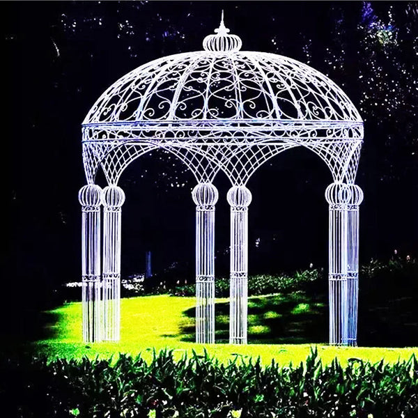 European style Outdoor Leisure Round Pavilion