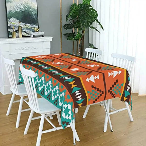 Bohemian Western Rectangular Tablecloth