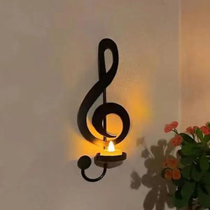 4pcs Music Note Candle Holder - jenshomeandgardendecor