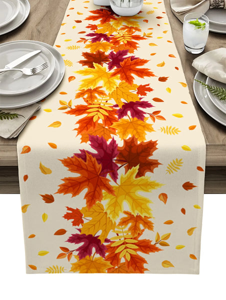 Fall Style Table Runner - jenshomeandgardendecor