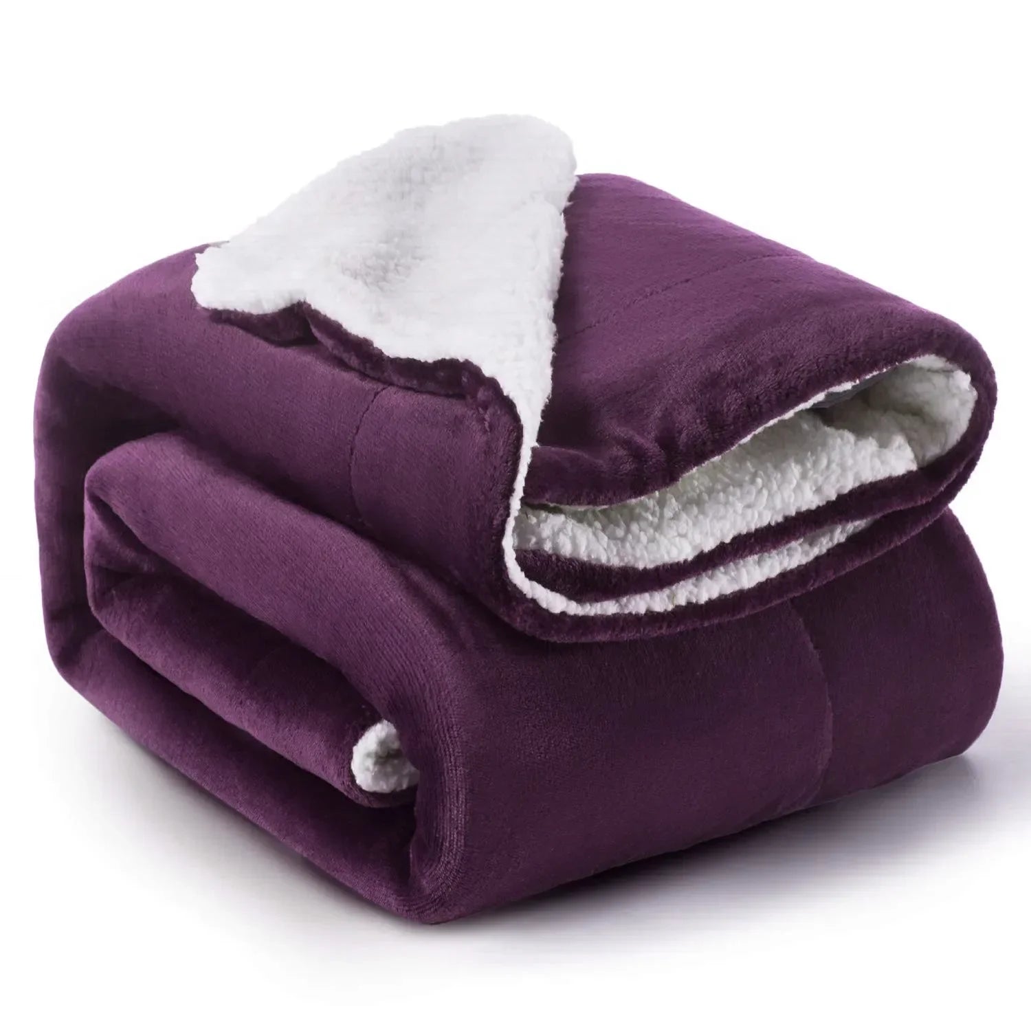 Large Sherpa Fleece Blanket