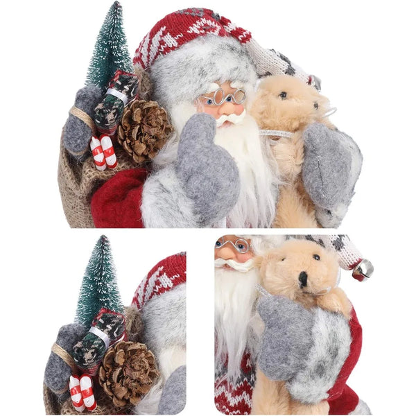 Christmas Santa Figurines - jenshomeandgardendecor