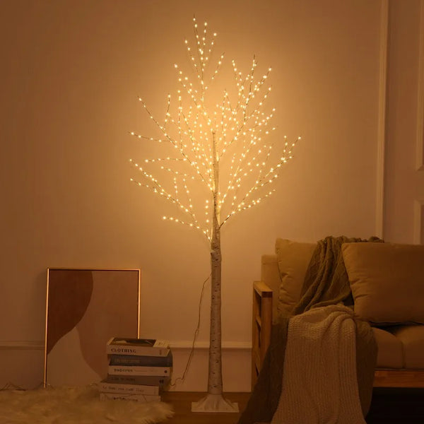 Christmas Decoration LED Birch Tree