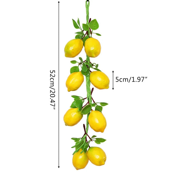 Simulation Artificial Fruit Lemon String