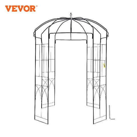 VEVOR Birdcage Shape Gazebo Pergola 8' x 5.2' / 9' x 6.6' for Wedding