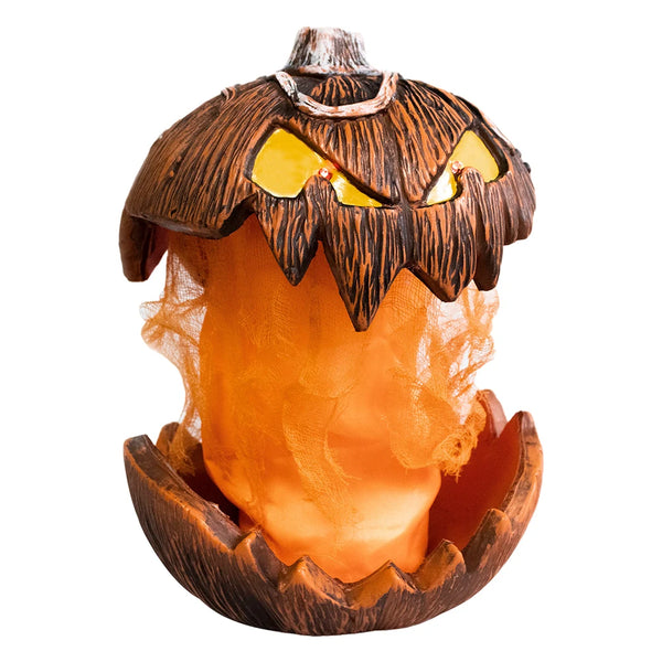 Noise Activated Pumpkin Halloween Rise and Fall Make a Terrifying Sound Pumpkin Head