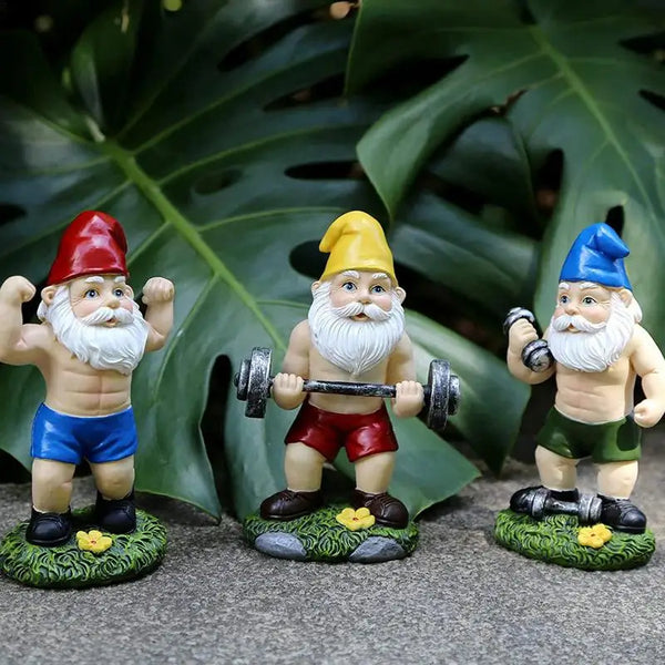 Creative Gnome Garden Statues - jenshomeandgardendecor