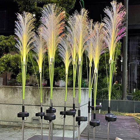 LED Solar Garden Lights Luminous Reed Lights - jenshomeandgardendecor