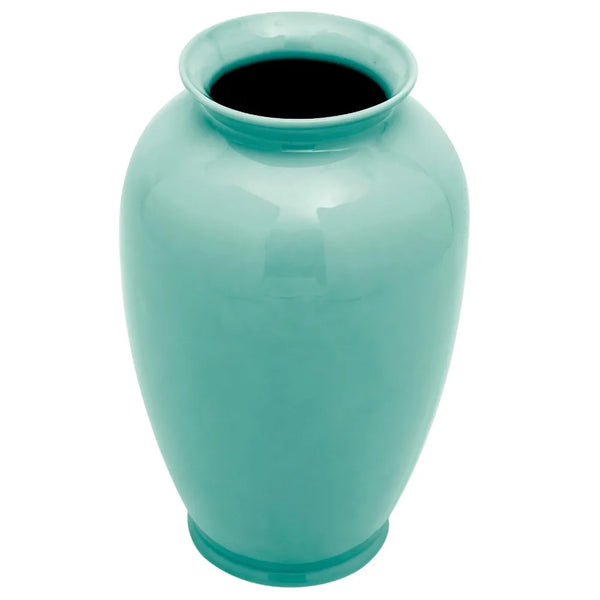 Turquoise Tung Chi Vase - jenshomeandgardendecor