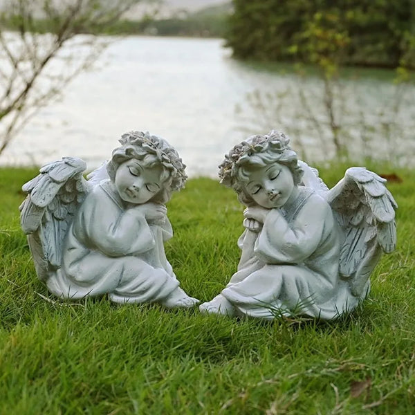 Juliahestia Angel Statue Garden Decor - jenshomeandgardendecor