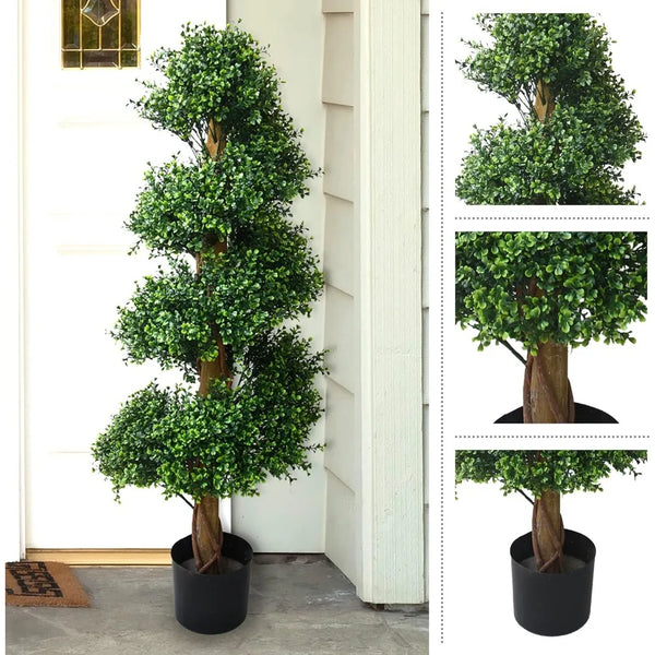 48 Inch Artificial Tree Artificial Spiral Tree - jenshomeandgardendecor