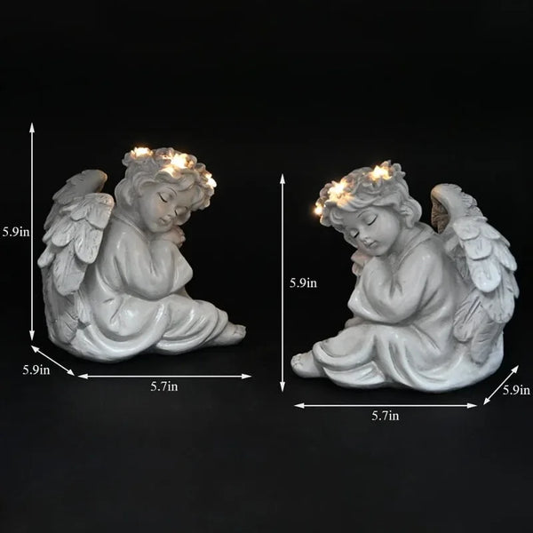 Juliahestia Angel Statue Garden Decor - jenshomeandgardendecor