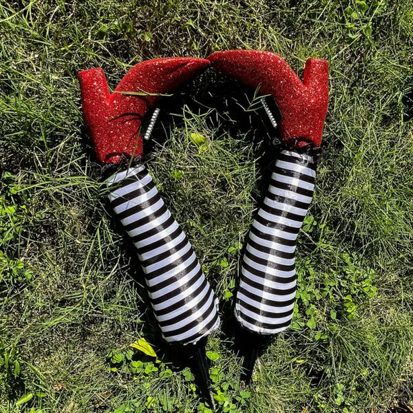 2PCS Halloween Decoration Witch Legs