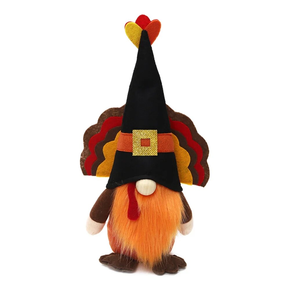 Thanksgiving Turkey Doll Decoration - jenshomeandgardendecor