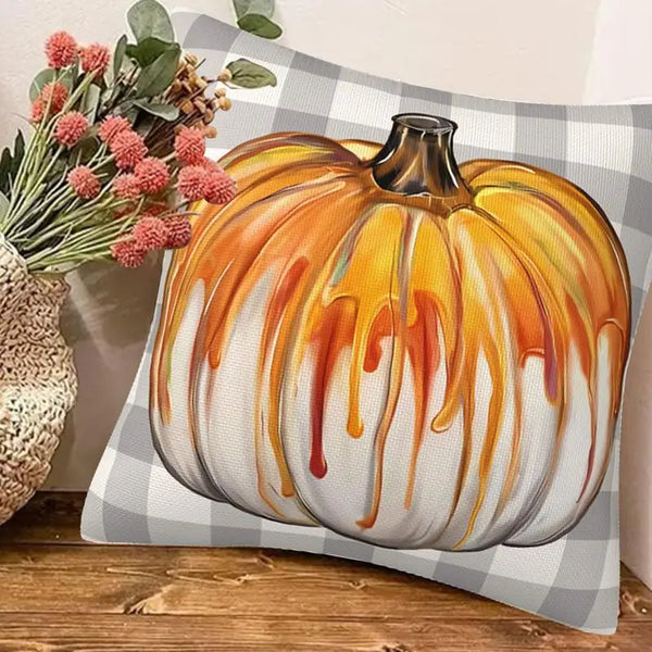 Autumn Pillow Covers 18x18 Elegant and Eye Catching Design for Bedding Decorations