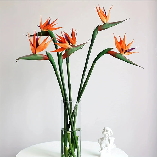 3Pcs Artificial Bird of Paradise Plant