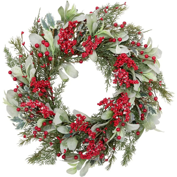 20 Inch Artificial Christmas Wreaths