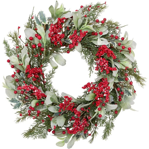 20 Inch Artificial Christmas Wreaths