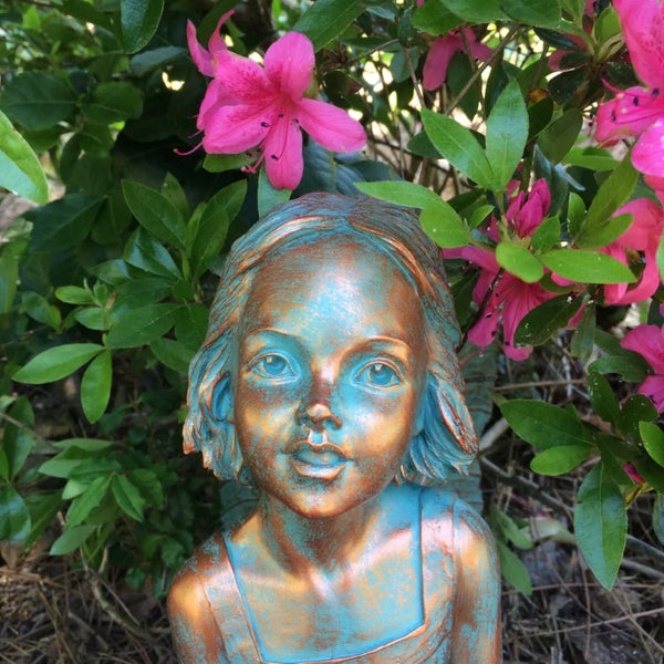 Rebecca Fairy in Bronze 12"H - jenshomeandgardendecor