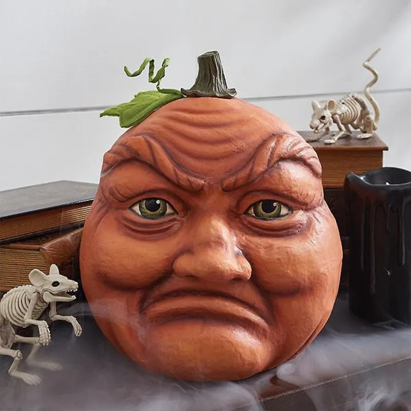 Halloween Expressive Face Pumpkin Decor - jenshomeandgardendecor