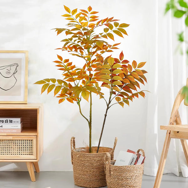 Artificial  Sumac Autumn Leaves Ficus 120cm (47.2 in)