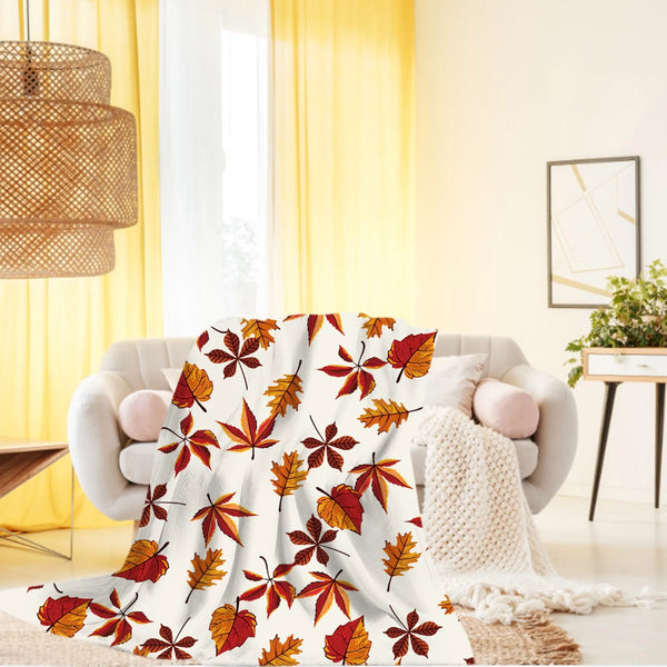 Autumn Attire Throw Blanket - jenshomeandgardendecor