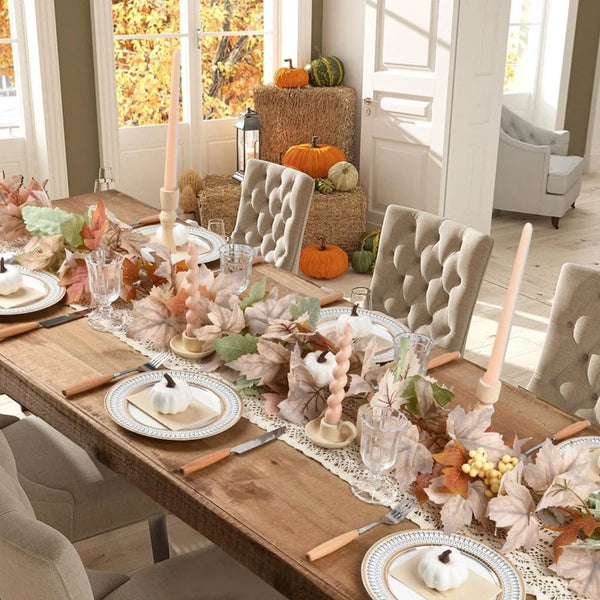 Artificial Fall Maple Leaf Garland