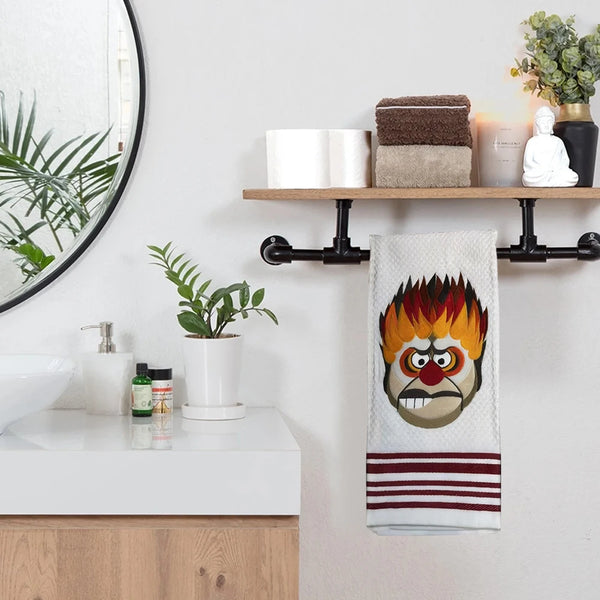 1/2pc Heat Miser Snow Miser Christmas Towels