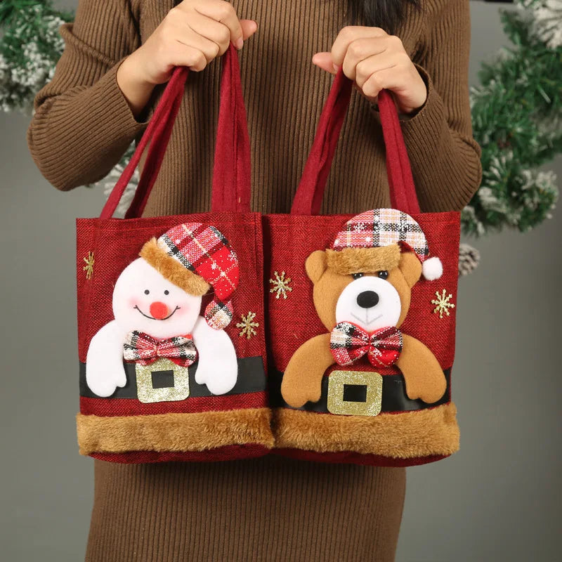 20PCS Christmas Tote Bags