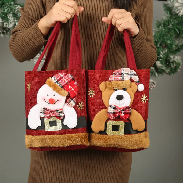 20PCS Christmas Tote Bags