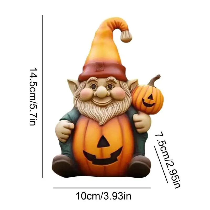 Fall Gnomes Statue - jenshomeandgardendecor