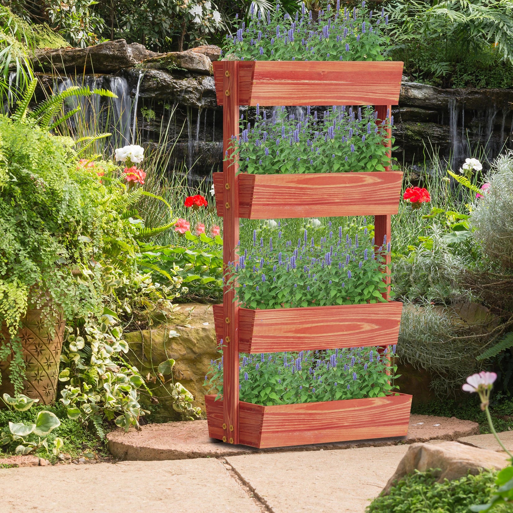 4-Tier Raised Garden Bed