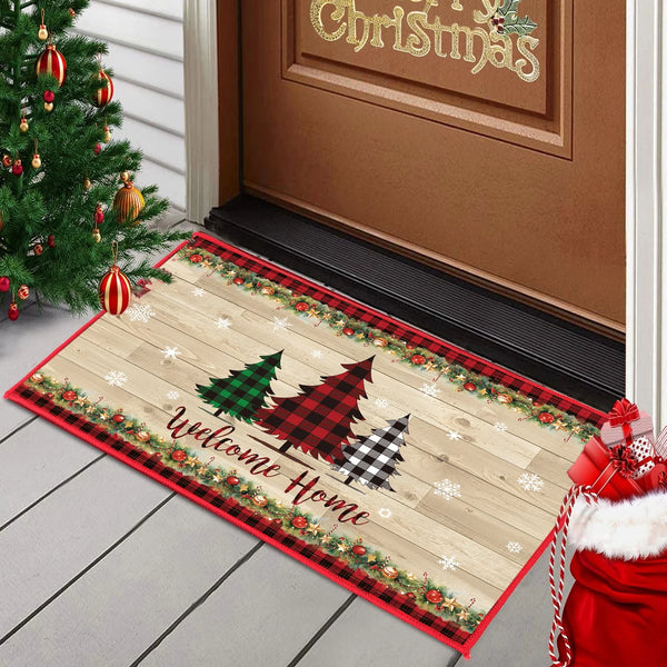 Decorative Merry Christmas Door Mat