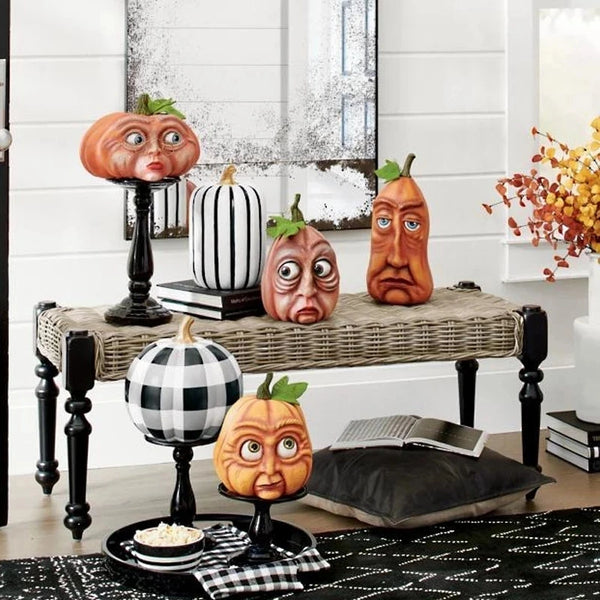 Halloween Monster Expressive Pumpkins