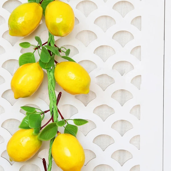 Simulation Artificial Fruit Lemon String