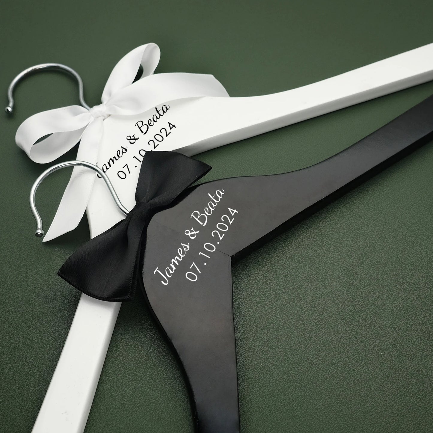 Personalized Wedding Hanger Set